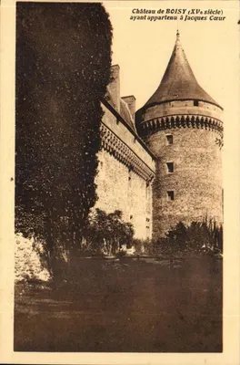 Castelo de BOISY (século XV) que pertenceu a Jacques Cœur