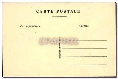 Chenonceaux (Loire-et-Loire) — Zamek i Wieża Marques — A. P. — Rewers