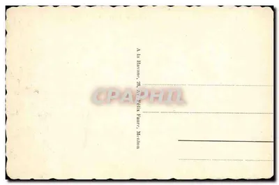 Menton - Os canteiros floridos dos Jardins do Casino — editor desconhecido, n° 9 — Verso