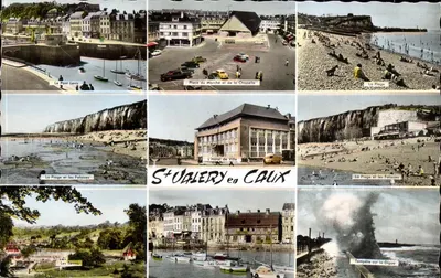 Saint-Valery-en-Caux — vista panorâmica — Cîn des Arts Photométriques, Paris