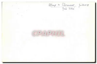 Abtei von Clermont — innere Ruinen — n° 1027 — Rückseite