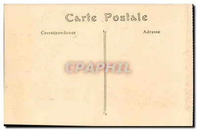 Ruínas de Ypres — A Sala Pauwels após o bombardeio — Foto Antony, Ypres — Verso