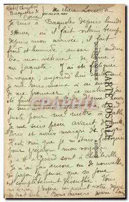 Bagnolles-de-l'Orne — Una Vista sobre el Lago — Valle de la Vée — LL — Reverso