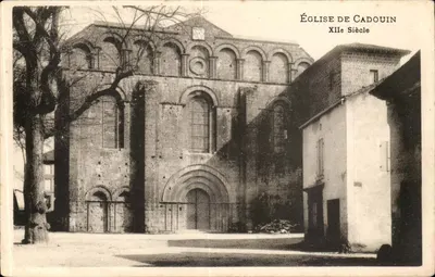 Igreja de Cadouin — XIIº século — Cadouin na Périgord