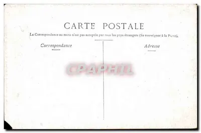 Angers — Invoer van de ruïnes van de kerk Toussaint — Staerck Paris — Achterkant