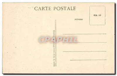 Caminho das Damas — O Plateau de Californie — Edição de Rougredé e L. Strat — Verso