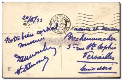 Toulouse — Widok ogólny — Fototypia Laboucyr Frères, Toulouse — Rewers