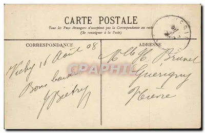 Vichy — Pomnik Republiki — Wydawnictwo Vichy — Rewers