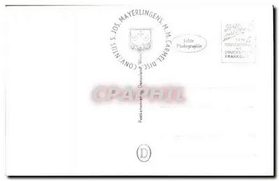 Hochaltar da Igreja de São José, Karmel - Mayerling — editor S. Jos. Mayerlingens M. W. Carmel, n° 9161 — Verso