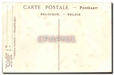 Bruges — La Porte-Maréchale — Fot. W. P. — Achterkant