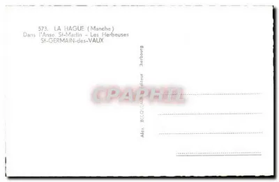 L'Anse St-Martin — Les Herbeuses — St-Germain-des-Vaux — editor Becquemine — Verso