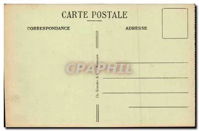Besançon-les-Bains — Square Saint-Amour — publisher Ch. Girardon & Cie — Back