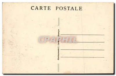 Belfort — Château et Lion — Éditeur C.-L.-B. — Verso