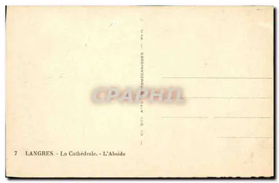 Langres — Katedra — Absydiole — Rewers