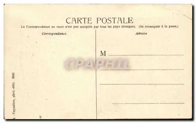 Langres — Hotel de Ville, zbudowany w 1778 — A. Veyssière, fot. wyd. 8840 — Rewers