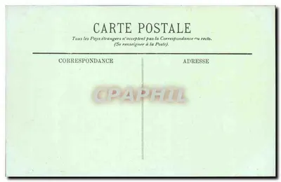 Compiègne — Praça do Hotel de Ville — LL. — Editor Billard, n°2 — Verso