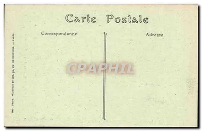Compiègne — Świątynia Protestancka — ND Fot. — Rewers