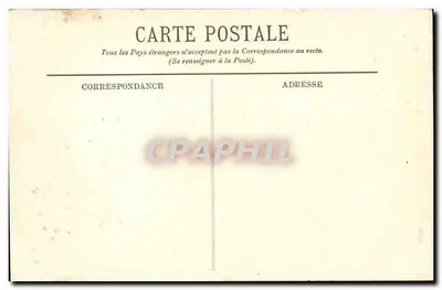 Ruiny świętego Piotra w Chastres — Obrzeża Compiegne — LL. n° 201 — Rewers