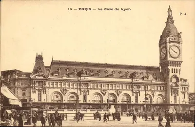 Paris — A Estação de Lyon — P.A. n°14