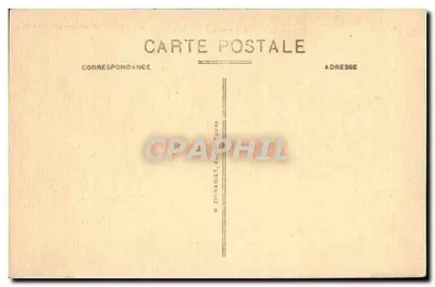 Chenonceaux — O castelo (Mon. hist.) — editor BORIER — Verso