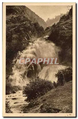 सरेन्स के जलप्रपात — ले बौर्ग डी ओइसन (इज़ेर) — ले एडिशन डे आर्ट यवॉन, पेरिस