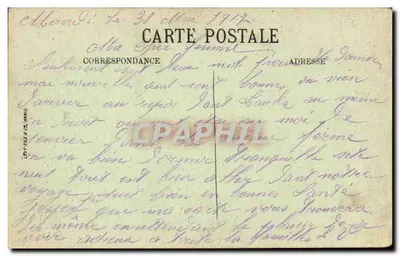 Epernay — Pomnik Auban-Moët (E. Barrias, rzeźbiarz) — LL — Rewers