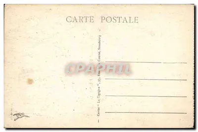 Contrexéville - De Promenades du Parc — uitgever 'La Cigogne', n° 1669 — Achterkant