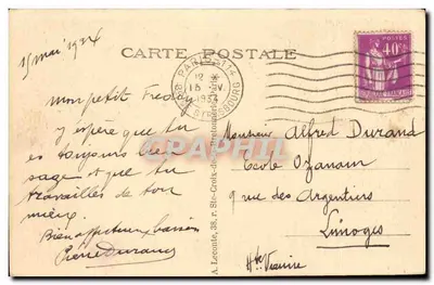 Parigi — Il Sacro Cuore — Basilica del Cuore Immacolato — 57 — Verso