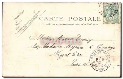 Paryż — Hôtel des Invalides — P.P.C. — Amutés — Rewers