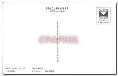 Jedburgh — Podwójna szkocka — Colourmaster International — Rewers