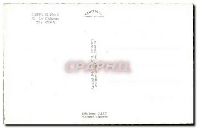 Zamek w Dieppe — widok panoramiczny — Gaby — Rewers