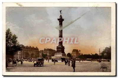 Praça da Bastilha — Coluna de Julho — Edições d'Art Mona