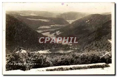 La Vallée des Lacs — vista panorámica — Les Editions Vrihoeder, Nancy