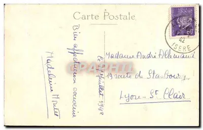 Sardonne, Rochers Rission (2627) e Montanhas das Sete Laux — GEP — Verso