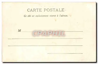 Aydat - O Lago — vista do lago com duas pessoas na margem — editor G. P. G. em Clermont-Ferrand, n° 24 — Verso