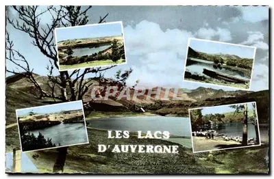 Jeziora Auvergne — Wydawnictwo Hôtel-de-Ville — Vichy (Allier) — n° 03.000.07