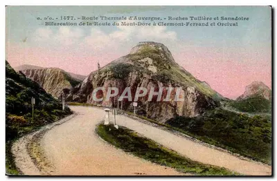 Rota Termal da Auvergne — Curva da Rota do Mont-Dore para Clermont-Ferrand e Orcival — n° 1477