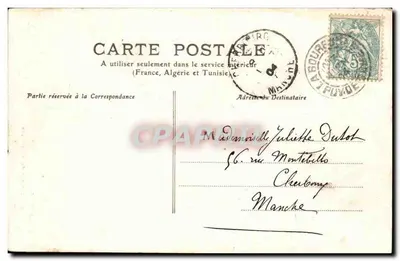 Auvergne — Wodospad Vernière — M.T. I.L. nr 70 — Rewers