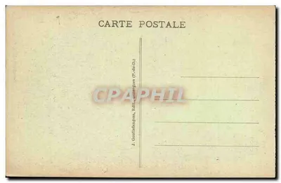 A Auvergne — Saint-Nectaire, Cachoeira das Granges — G. D'O. 526 — Verso