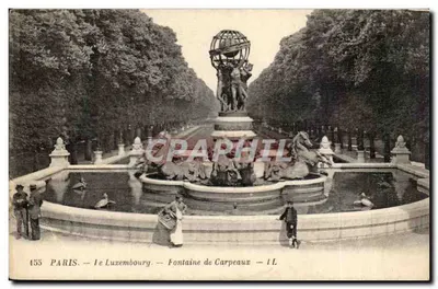 Paris — O Luxembourg — Fonte de Carpeaux — I.L.