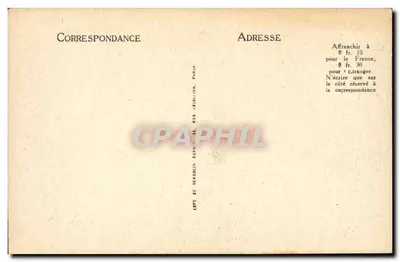 Chamonix — El Monte Blano — LL, n° 278 — Reverso