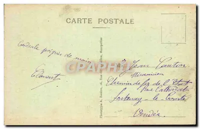 Montpellier — Promenade du Peyron — Nowe Galerie, wydawca Bardon — Rewers