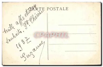 Najac — Sotto i Muri del Castello — Editore anonimo, n° 4988 — Verso