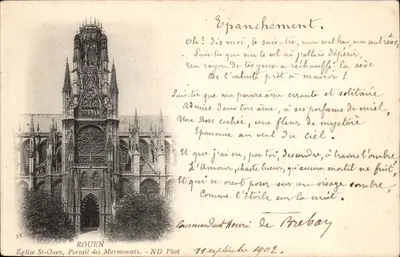 Rouen — Igreja de St-Ouen, Portal dos Marmousets — ND Phot, n°38