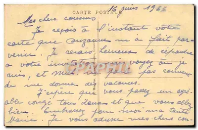 St-Jean-de-Maurienne — Ogólny widok i Dolina Arcu — wydawca nr 5347-2 — Rewers