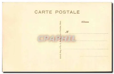 Wnętrze kaplicy św. Józefa — Matczyna Siostry Charity, Nevers — wydawca Audard, Paryż — Rewers