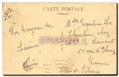 Lisieux — Plac Thiers — Hotel Pocztowy — Rewers