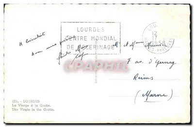 Dziwińska w Górze — Lourdes — n°321 — Rewers