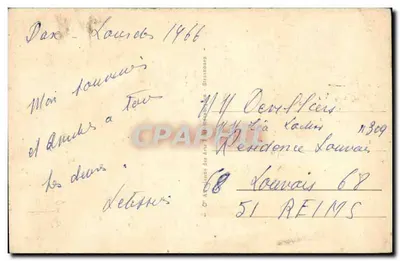Lourdes - Grota i Bazylika — Stara pocztówka n°27, wydawca C. Artigues des Arts — Rewers