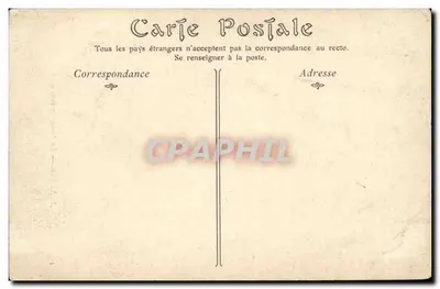 AUXERRE — De Beeld van Paul Bert — ND Bert Phot — Achterkant